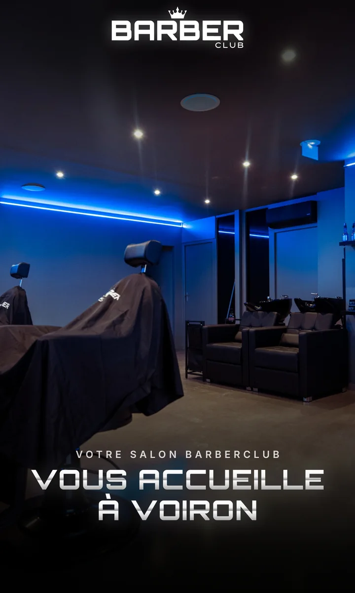 La story d'ouverture du BarberClub de Voiron : « Votre salon BarberClub vous accueille à Voiron »